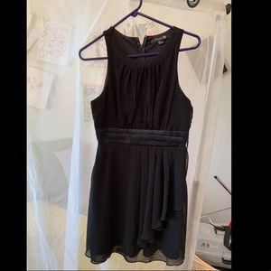 Black short evening dress. Worn one time.